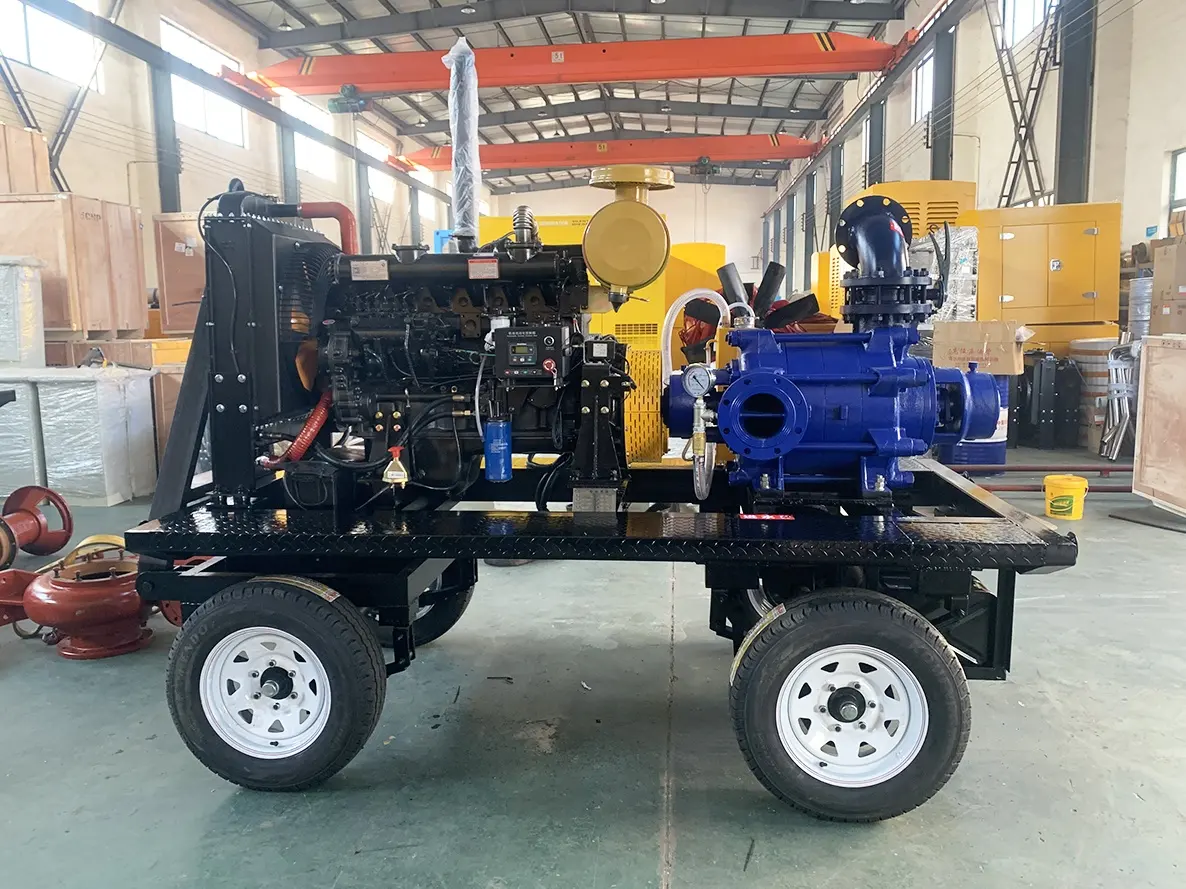 Thép không gỉ cánh quạt chống ăn mòn gang cao áp động cơ diesel bơm nước