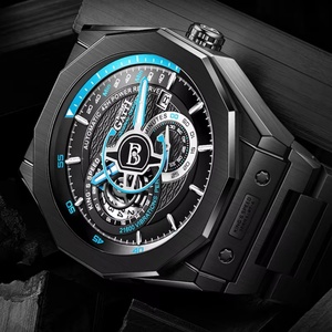 Montre automatique pour homme BG8601-S, montres de luxe, montre mécanique tendance, montres en acier inoxydable pour homme - Product Image 5