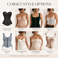 Corset en dentelle personnalisé pour femme, lingerie en satin avec baleines, corset de mariée, fabrication OEM ODM, marque privée, fabricant de corsets, vente en gros de luxe