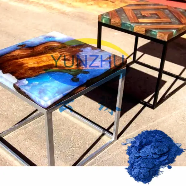 Yunzhu Metallic Color Mica Pearl Powder Epoxi Resin Wood Table Pigment