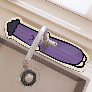 Tapete Absorbente de Tierra de Diatomeas para Grifo, Tapete de Drenaje Estrecho para Cocina, Tapete Antisalpicaduras para Lavabo y Encimera - Product Image 3