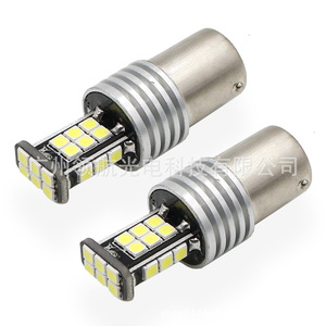 หลอดไฟ LED รถยนต์, ไฟเบรก, ไฟเลี้ยว 1156, 1157, BA15S, 24SMD, 3030, ไฟสัญญาณ - Product Image 1