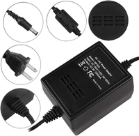 Adaptateur secteur linéaire 48W 24V AC 2A avec prise US, certifié CE ROHS 50/60Hz pour caméras de vidéosurveillance et produits électroniques