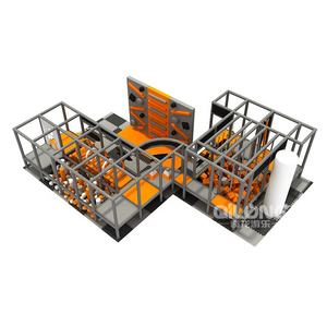 Obstáculos ninja warrior para niños <span class=keywords><strong>pequeños</strong></span>, equipo de patio interior - Product Image 3