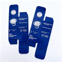 Étiquettes personnalisées pour flacons de peptides holographiques, vinyle imperméable, 2 ml, 10 ml, 15 ml, autocollants adhésifs pour petits flacons cosmétiques