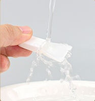 Mascherina in Silicone spatola morbida Mini viso spatola per viso crema di fango argilla portatile corto manico viso applicatore pennello