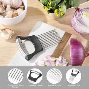 Utensilios de Cocina Multifuncionales Más Vendidos: Nuevo Cortador de Verduras, Cebolla, Limón y Carne con Protector de Dedos, Herramientas para Frutas y Verduras - Product Image 3