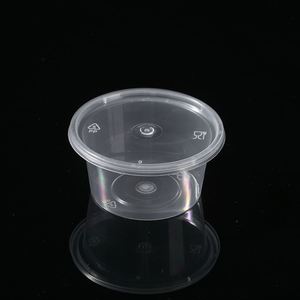Food Grade PP Disposable Eco-Friendly BPA Free Multi Capacity Mini Plastic Dip Cup Ketchup <b>Jam</b> Salad Dressing - Product Image 1
