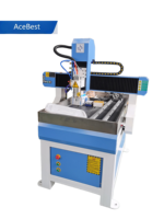 Machine de gravure de précision AceBest Small CNC automatique de bureau 6060, moteur 2,2 kW, 220 V, 800 mm/s, 600x600 mm, haute précision