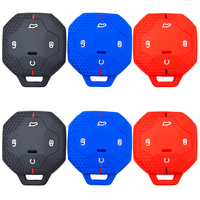 Coque de clé télécommande en silicone alvéolé 4 boutons pour Jetour Traveler Shanhai T2 – Vente en gros