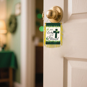 Mini-drapeaux de voiture 10x15cm pour la Saint-Patrick, à suspendre à la fenêtre avec ventouse - Product Image 6