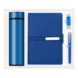 Cuaderno personalizado de alta calidad y <span class=keywords><strong>taza</strong></span> de vacío, 16G, USB y bolígrafo, conjunto de regalo de negocios para profesores y mejores amigos, novedad - Product Image 3