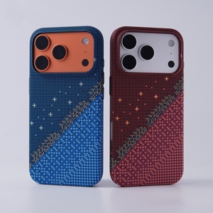 Funda Magnética de Lujo con Textura de Fibra de Carbono para iPhone 17 13 14 15 16 Pro Max 17 Air, Carga Inalámbrica, Protección Antigolpes - Product Image 4