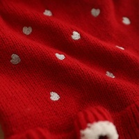 Vêtements pour chat : Pull de Noël automne/hiver pour chaton, chaud, anti-chute de poils, en laine douce, décontracté, Nouvel An