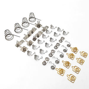 사용자 정의 베릴륨 구리 배터리 스프링 나선형 스타일 황동 구리 원격 제어 스프링 접촉 배터리 스프링 커넥터 - Product Image 3