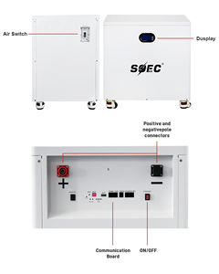 حزمة بطارية SOEC V 628Ah 32kwh للمنزل Solar ESS 300A BMS 30kwh 600Ah مع موازن نشط + طفاية حريق - Product Image 5