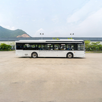 Nuevo Autobús Urbano Eléctrico Guangtong de 12m, 35 Asientos, Autobús Público Automático de Piso Bajo de 40 Plazas, Personalizable