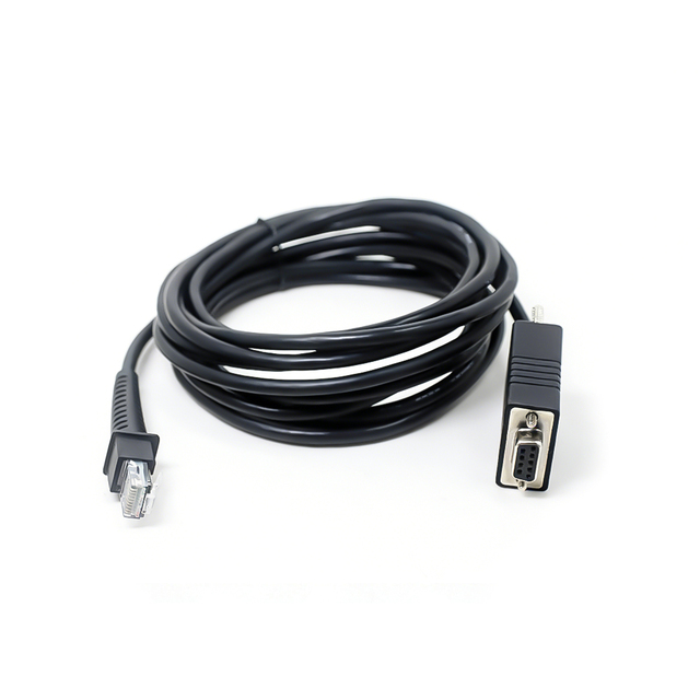 DB9 Female to RJ45 Male Serial Cable RS232 to Ethernet Adapter Cable for Industrial Control Equipment