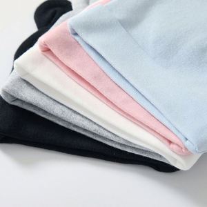 Gorro de Algodón de Doble Capa de Color Sólido para Bebés, Gorro de Recién Nacido para Niños de 0 a 1 Año - Product Image 4