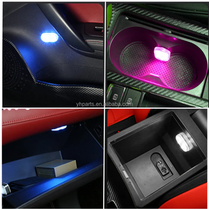 Luce Ambientale LED per Auto con Sensore Touch, Lampada <span class=keywords><strong>Atmosfera</strong></span> Magnetica per Interni Auto - Product Image 6
