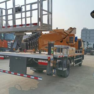 Camion de travail aérien <span class=keywords><strong>mobile</strong></span> CLW 21m avec 4 stabilisateurs hydrauliques, moteur diesel EURO 5 <150ch, transmission manuelle, élévateur haute altitude pour - Product Image 3