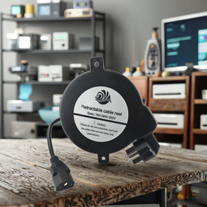Carrete telescópico automático estándar americano, extensión de cable de alimentación, carrete de Cable de carrete americano, 2 - Product Image 6