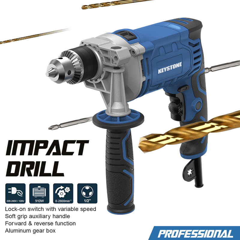 220V Electric Drill 910W 13mm 1