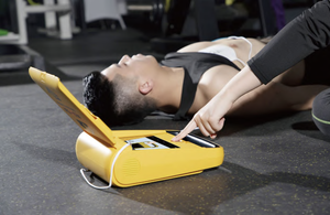 Défibrillateur externe automatisé portable Amoul I3 I5 200J, forme d'onde BTE, <span class=keywords><strong>AED</strong></span> d'urgence avec écran LCD de 7 pouces - Product Image 6