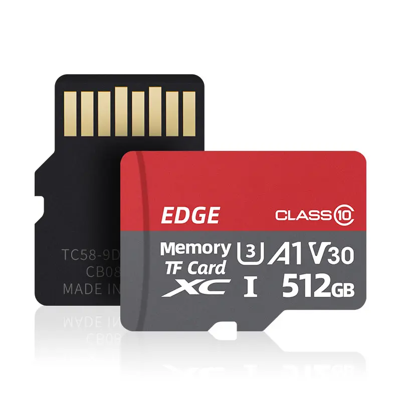 Kartu memori U3, kualitas tinggi kecepatan tipe Sd dengan 32gb 128gb 1tb kapasitas kompatibel dengan Mp3 ponsel kartu Sd