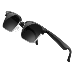 แว่นตาอัจฉริยะ W100D สำหรับไมโครโฟนแปลภาษาแบบเรียลไทม์164ภาษา Ai ผู้ช่วยเสียง IP67กันน้ำครึ่งกรอบ - Product Image 2