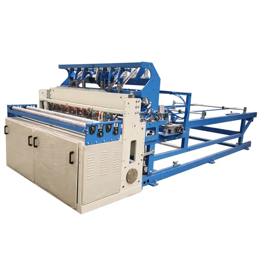 Hoge Kwaliteit Automatische Metalen Roestvrij Staal Gaas Maken Machine Brug Gaas Kooi Lasmachine