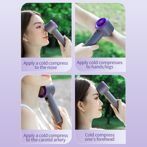 2024 New Làm Lạnh Tốc Độ Cao Lạnh Làm Mát Ice Nén Fan 100 Điều Chỉnh Bánh Răng Cầm Tay Fan Với Màn Hình Hiển Thị Kỹ Thuật Số - Product Image 5