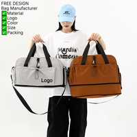 Sac de voyage extensible Taslon avec compartiments séparés, compartiment à chaussures indépendant, grande capacité, Bolsa De Viaje