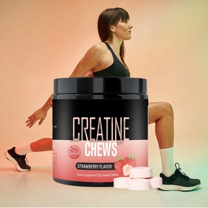 Suplemento Dietético Herbal JBY que Promueve el Apoyo Energético, la Fuerza Muscular y el Bienestar Corporal, Tabletas Masticables de Creatina - Product Image 1