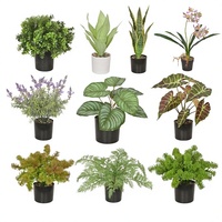 Panneau mural de verdure artificielle réaliste pour la décoration de bureaux, maisons, bars, restaurants, hôtels et fêtes de mariage - Vente en gros (RTS)