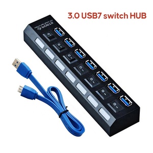 2024 chất lượng tốt nhất Switch Hub 1.2m Hub thông minh chức năng 3.0 Splitter 7 cổng USB dữ liệu Hub - Product Image 4