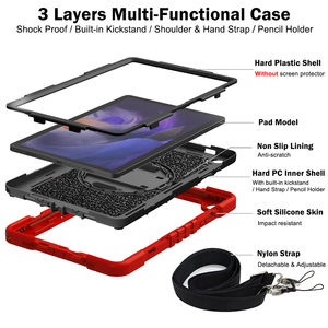 Coque antichoc en silicone souple pour <span class=keywords><strong>Samsung</strong></span> Galaxy Tab A9 Plus 11 pouces, housse de protection intégrale antidérapante, coque de <span class=keywords><strong>tablette</strong></span> anti-chute - Product Image 5