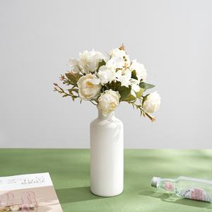 Buket Bunga Peony Sutra Buatan untuk Dekorasi Pernikahan - Product Image 3