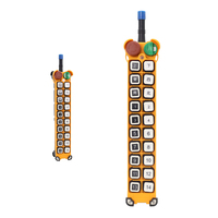 Control Remoto Industrial Multifuncional F24-20S para Exteriores, Impermeable, de 20 Botones, de Una Sola Velocidad, Interruptor Inalámbrico para Grúa