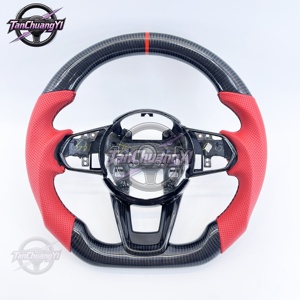 Volant de voiture personnalisé en cuir perforé et fibre de carbone, <span class=keywords><strong>prix</strong></span> net, pour <span class=keywords><strong>Acura</strong></span> TLX TYPE S <span class=keywords><strong>2021</strong></span>-2026 et <span class=keywords><strong>Acura</strong></span> <span class=keywords><strong>MDX</strong></span> TYPE S <span class=keywords><strong>2021</strong></span>+ - Product Image 1
