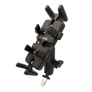 <span class=keywords><strong>Support</strong></span> de Vélo Étanche pour Téléphone Portable et Ordinateur Portable, Rotation à 360 Degrés, Fixation Automatique pour VTT - Product Image 1