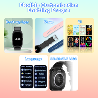 Reloj Inteligente para Niños al por Mayor de Fábrica, Pantalla Cuadrada IPS, 4G, GPS, WiFi, LBS, Localización, Llamada SOS, Tarjeta SIM, Regalo para Niñas y Niños