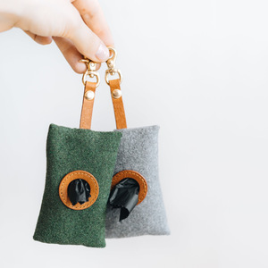 Dispensador de bolsas para excrementos de perro, nuevo diseño, montado en la pared, para exteriores - Product Image 1