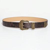 Ceintures pour femmes JULUN, ceinture Y2k, ceintures western, motif rétro, large boucle à ardillon, accessoire unisexe, ornement pour jeans, usage quotidien