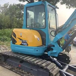 รถขุดไฮดรอลิก Kobelco SK155 มือสอง น้ำหนัก 14.8 ตัน รถขุดขนาดกลาง เครื่องจักรก่อสร้างมือสอง ชั่วโมงการทำงานต่ำ - Product Image 1