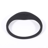 Gelang silikon RFID warna-warni WR8855 gelang kustom logo anti air