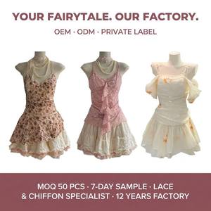 Clothing Manufacturers, OEM/ODM Services, Custom Services Custom Empire Waist Sweet Vintage <strong>Bohemian</strong> <strong>Summer</strong> <strong>Dresses</strong> - Product Image 1