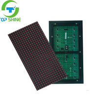 Module d'affichage LED numérique pour panneau publicitaire extérieur DIP546 rouge, blanc, bleu, vert, jaune P10 P12.5 P20 P16 32x16 points