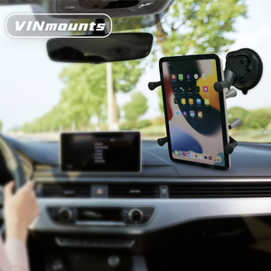 VINmounts X Universal 7" - <b>8</b>" <b>Tablet</b> Holder Aluminum Rotating Cradle with 1" Ball VIN-PBJ-013 - Product Image 6