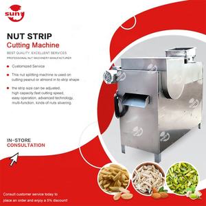 Máquina automática de corte de tiras de pistacho para cortar almendras y avellanas - Product Image 1